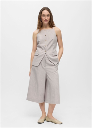 Ivalo sl waistcoat Morel Melange Object 